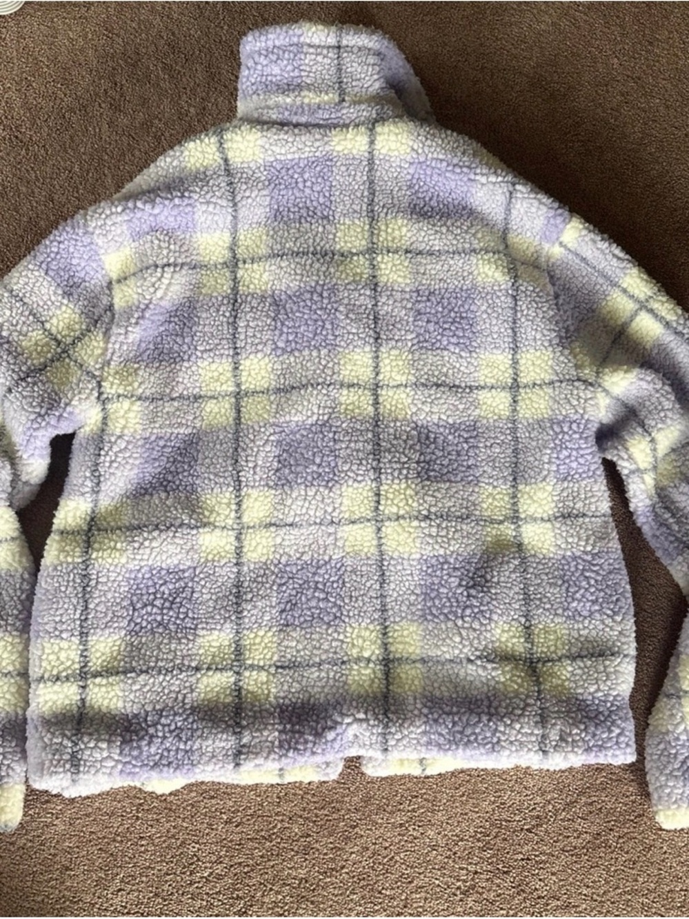 7 For All Mankind Sherpa fleece jacket small EUC - Picture 5 of 5